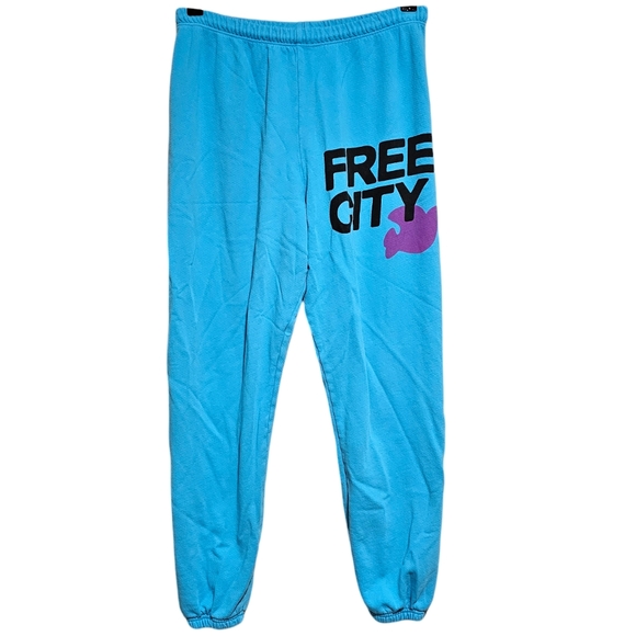 freecity Pants - freecity Superfluff Lux OG Sweatpant Bright Blue Size XS